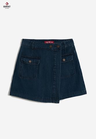 Quần Sooc Jeans Nữ Dáng A TQ428J8243