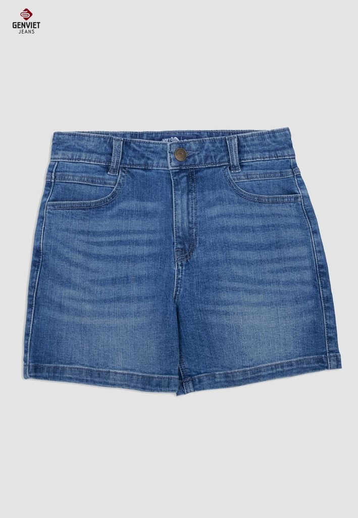 Quần Sooc Jeans Nữ Ôm Vừa DQ403J8585