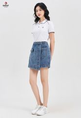 Quần Sooc Jeans Nữ Dáng A TQ428J8243