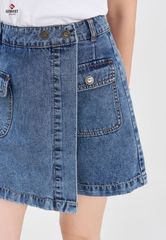 Quần Sooc Jeans Nữ Dáng A TQ428J8243