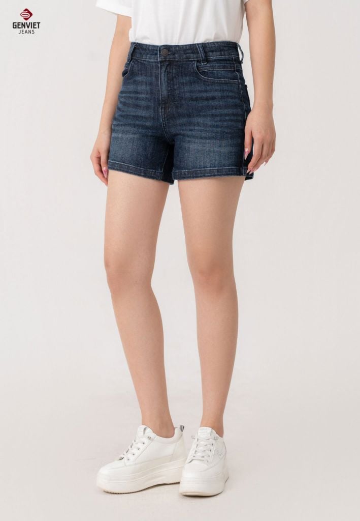 Quần Sooc Jeans Nữ Ôm Vừa DQ403J8585