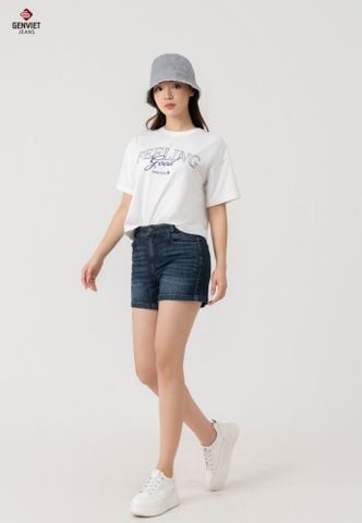 Quần Sooc Jeans Nữ Ôm Vừa