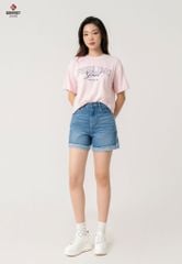 Quần Sooc Jeans Nữ Ống Đứng XQ428J8586