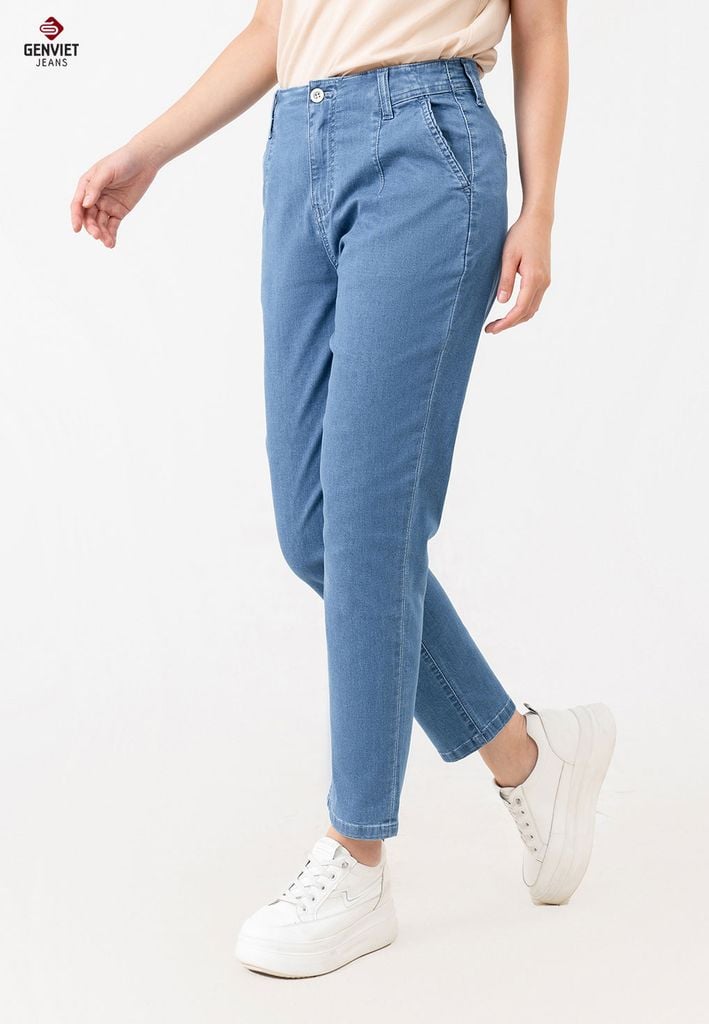 Quần Jeans Nữ Dáng Chinos DQ106J8523