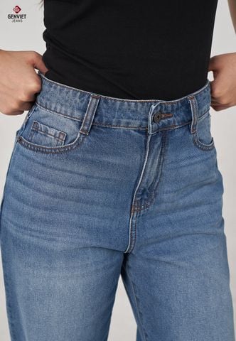 Quần Jeans Nữ Suông Vừa TQ123J8690