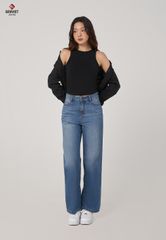 Quần Jeans Nữ Suông Vừa TQ123J8690