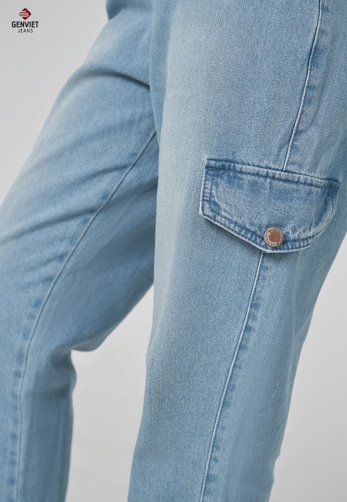 Quần Jeans Nữ Dáng Jogger TQ111J8160