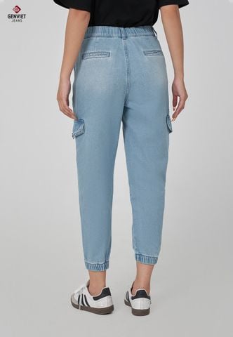 Quần Jeans Nữ Dáng Jogger TQ111J8160