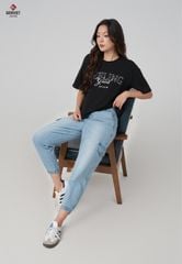 Quần Jeans Nữ Dáng Jogger TQ111J8160