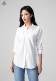  Áo Sơ Mi Dài Tay Nữ Cotton Suông TA124C8174 