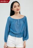  Áo Sơ Mi Dài Tay Nữ Cotton Croptop TA129C1702 