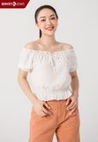  Áo Sơ Mi Cộc Tay Nữ Cotton Croptop TA329C1715 