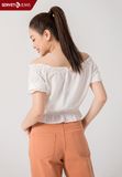  Áo Sơ Mi Cộc Tay Nữ Cotton Croptop TA329C1715 