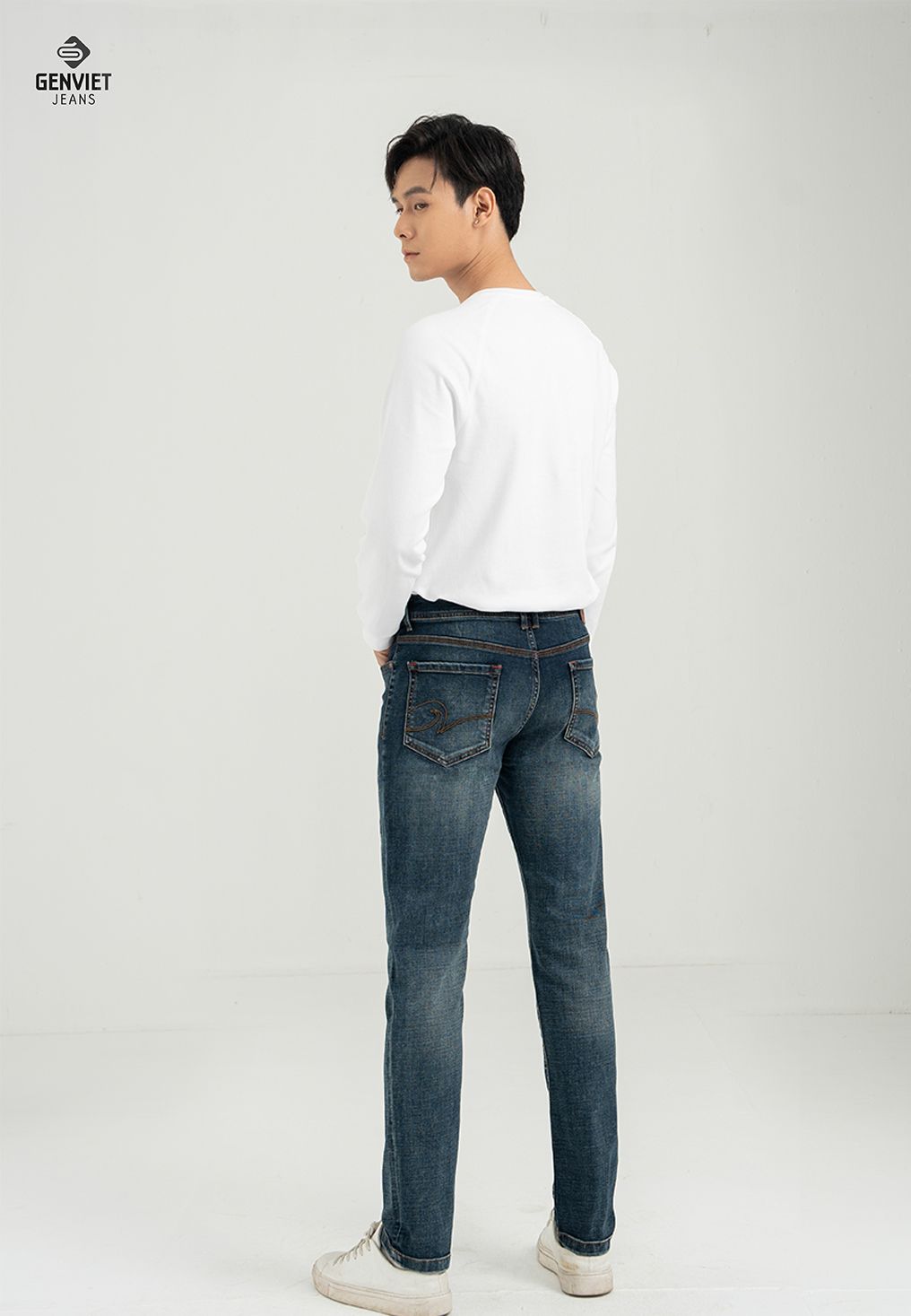  Quần Dài Nam Jeans Col Cơ Bản T1103J8066 