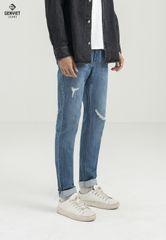  Quần Dài Nam Jeans Col Đứng T1108J8099 