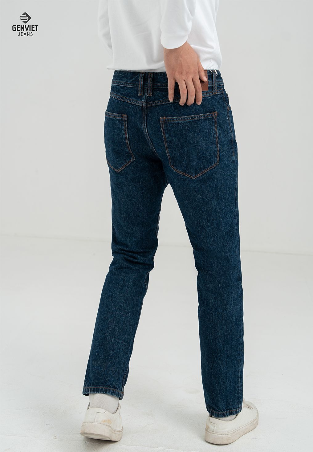  Quần Dài Nam Jeans Col Đứng D1108J8100 