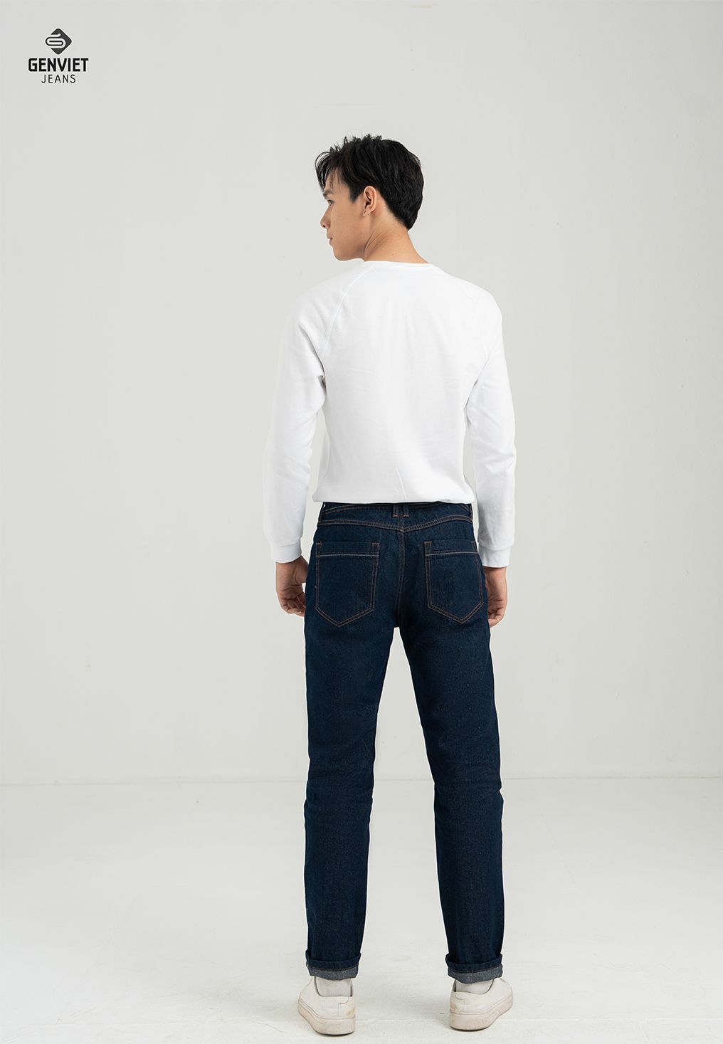  Quần Dài Nam Jeans Col Đứng D1108J8095 