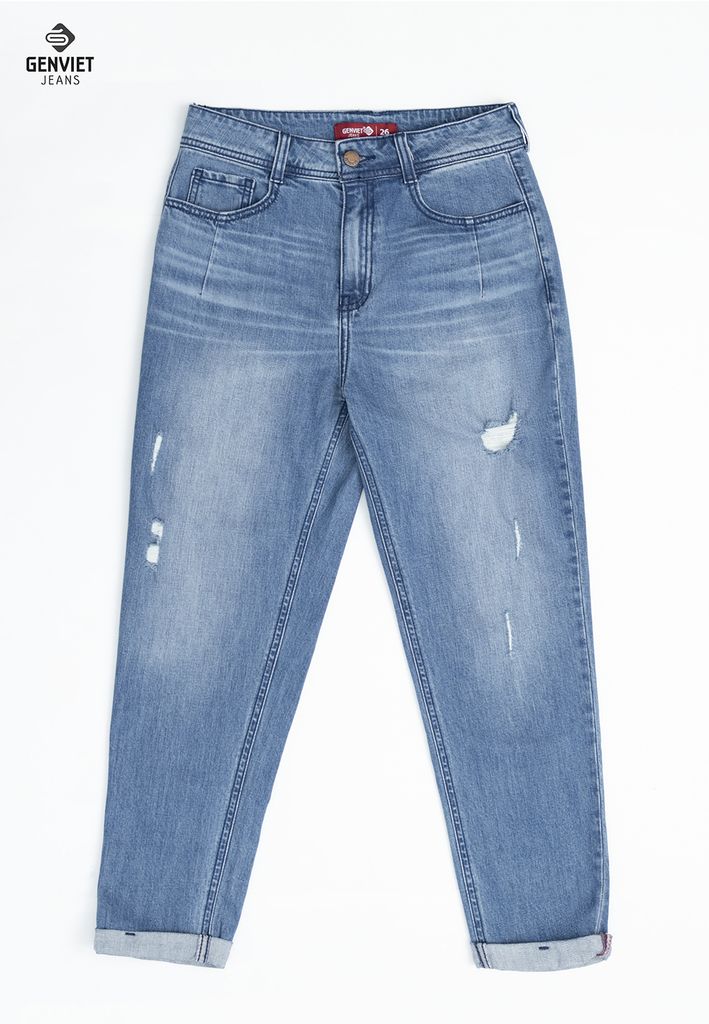 Quần Jeans Nữ Dáng Baggy TQ104J2132