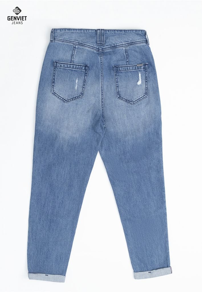 Quần Jeans Nữ Dáng Baggy TQ104J2132