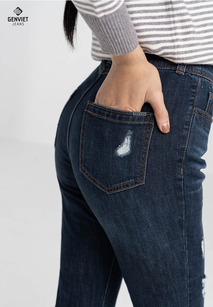 Quần Jeans Nữ Dáng Baggy TQ104J2132