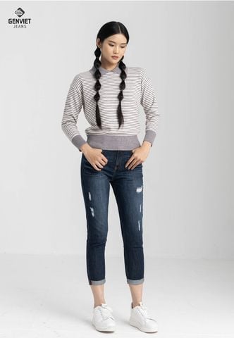 Quần Jeans Nữ Dáng Baggy TQ104J2132