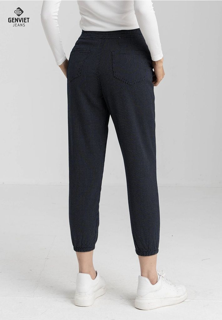 Quần Nhung Nữ Form Jogger TQ111N8088