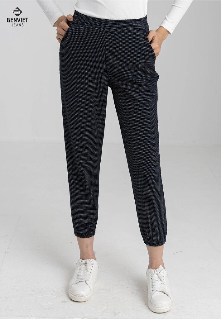 Quần Nhung Nữ Form Jogger TQ111N8088