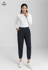 Quần Nhung Nữ Form Jogger TQ111N8088