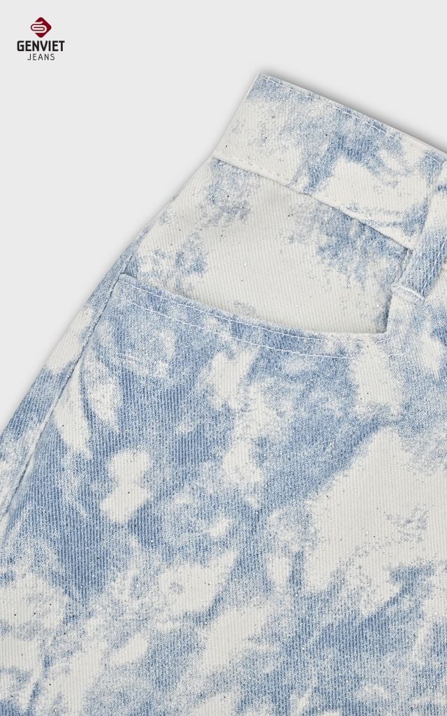 Quần Jeans Nữ Ống Suông TQ1232J08885