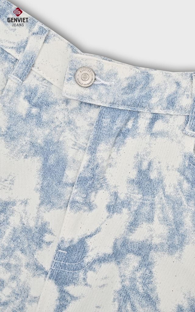 Quần Jeans Nữ Ống Suông TQ1232J08885