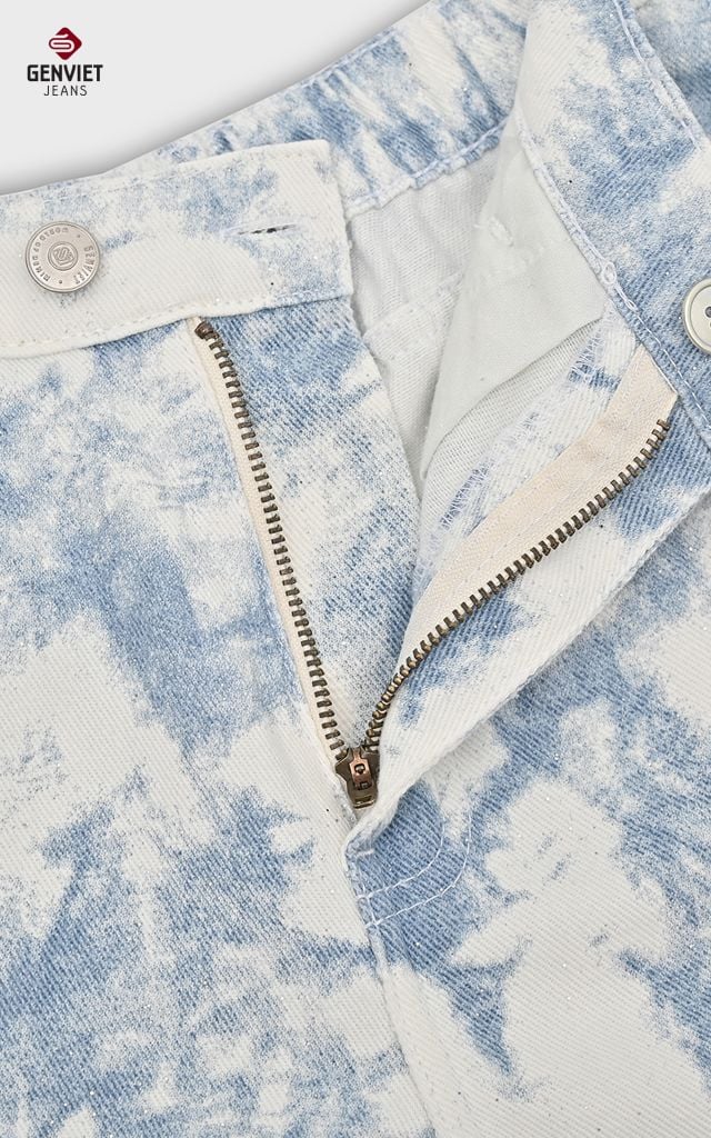 Quần Jeans Nữ Ống Suông TQ1232J08885
