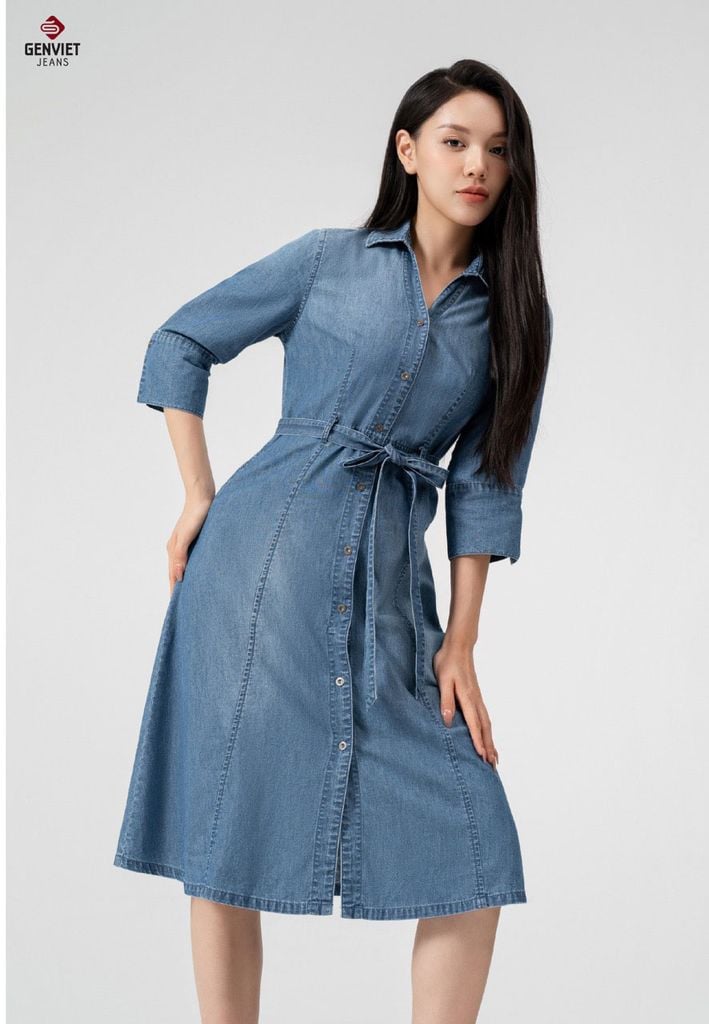 Đầm Jeans Nữ TD127J8454