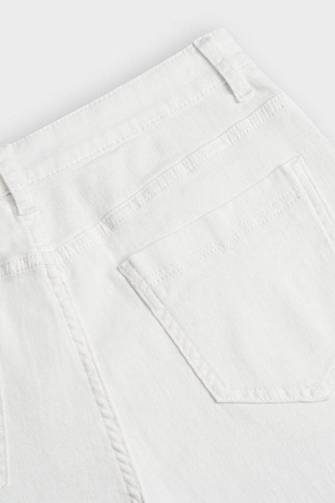 Quần dài jeans nữ dáng suông vừa DQ1223J08980