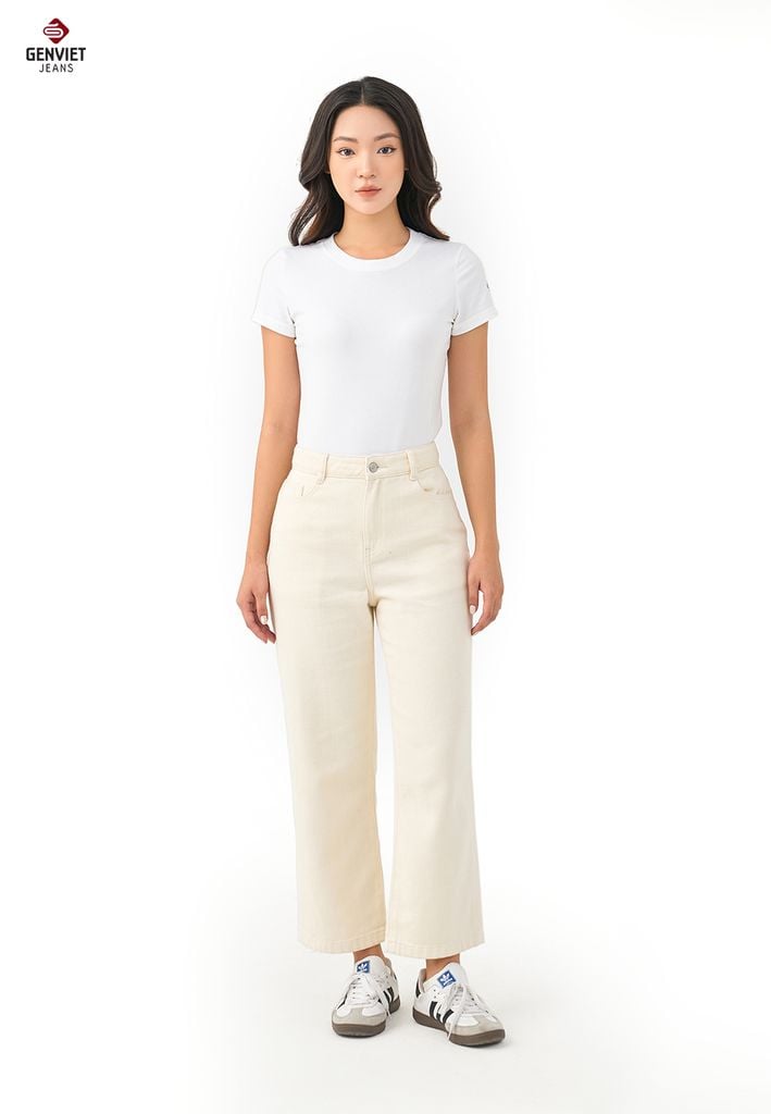 Quần Jeans Nữ Ống Đứng TQ1209J08733
