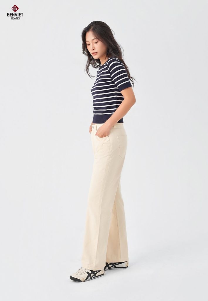 Quần Jeans Nữ Ống Đứng TQ109J8717