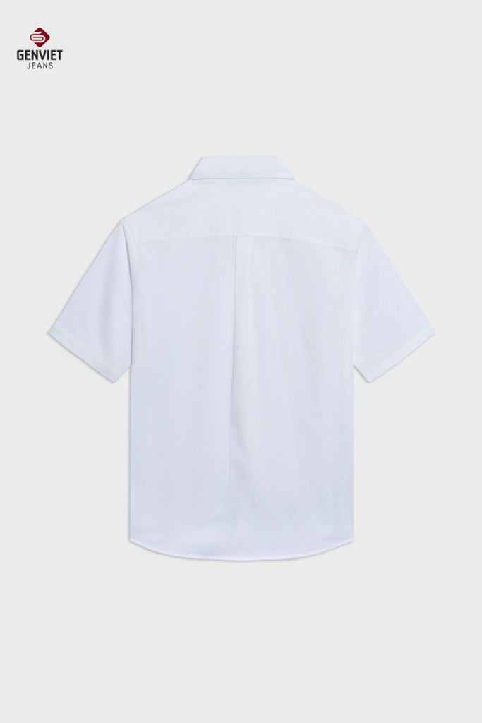 Áo Sơmi Cotton Cộc Tay Nam Suông Vừa TA1123C08928