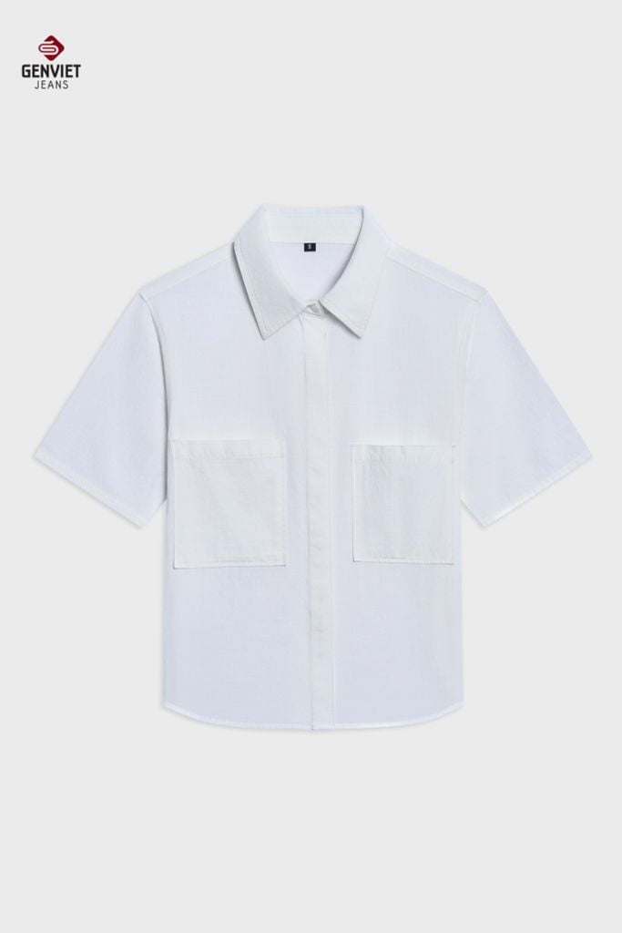 Áo Sơmi Cộc Tay Nữ Croptop TA2229C08955