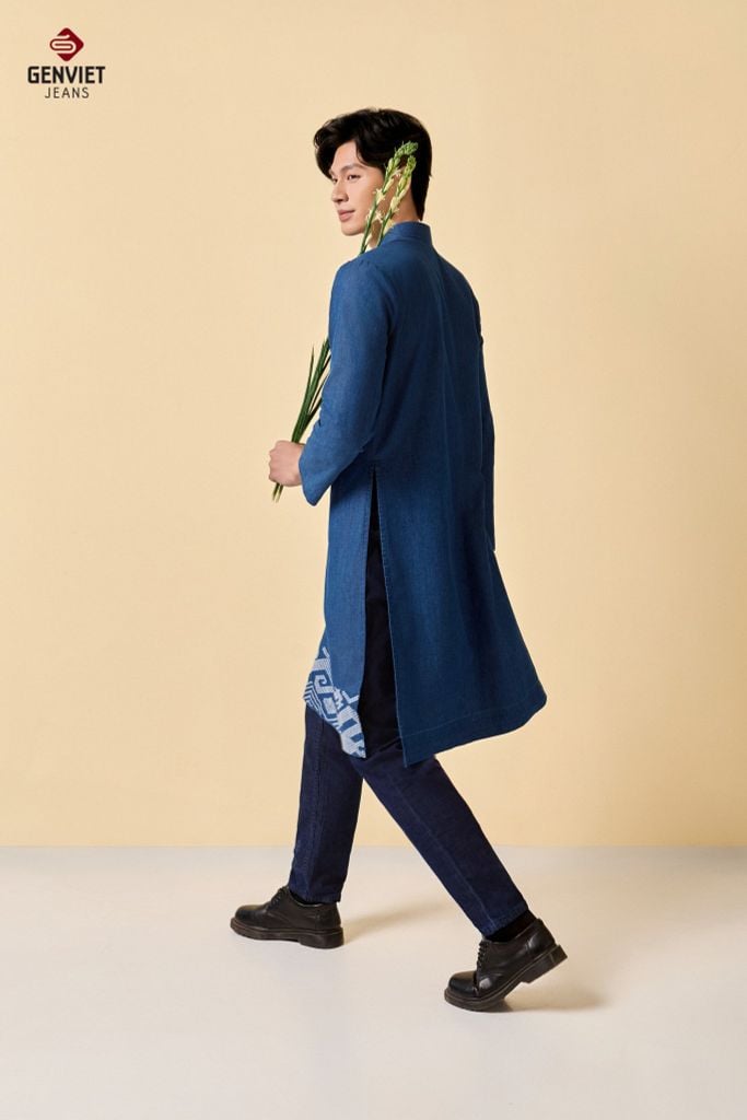 Áo Dài Jeans Nam TT6124J08795