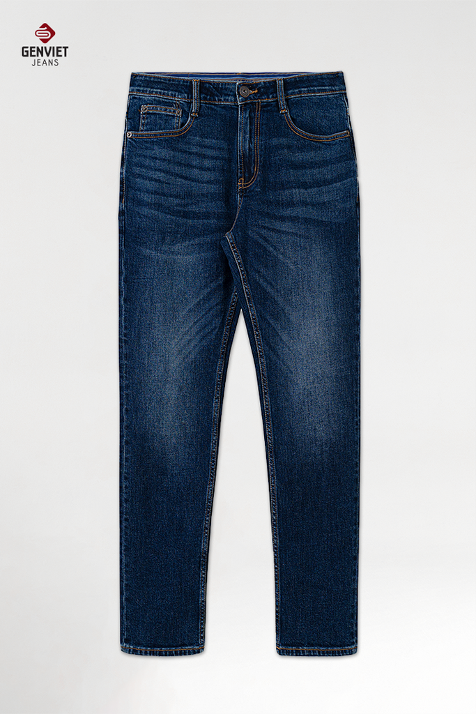 Quần Jeans Nam Ống Col Đứng DQ1108J08760