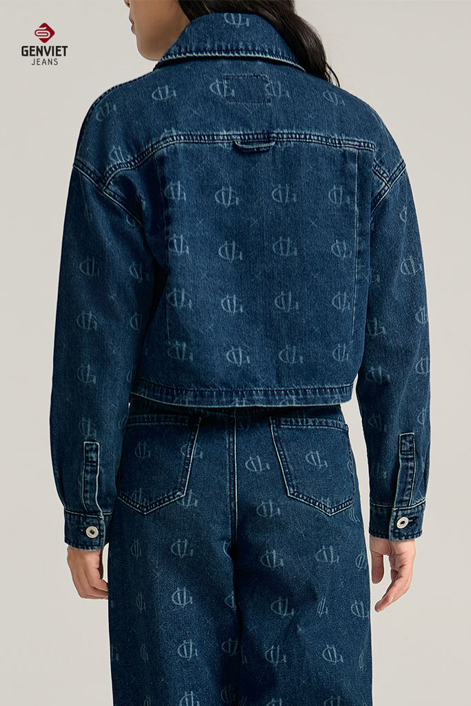 Áo Khoác Jeans Nữ Croptop XK1229J08858