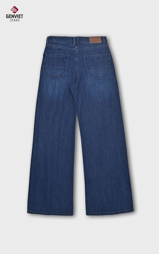 Quần Jeans Nữ Ống Vảy