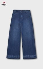 Quần Jeans Nữ Ống Vảy