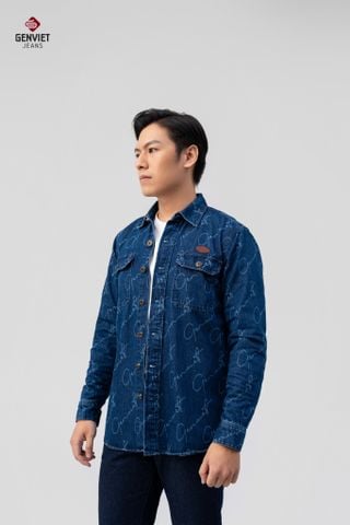 Áo Sơ Mi Jeans Dài Tay Nam X3124J8706
