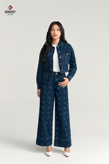 Áo Khoác Jeans Nữ Croptop XK1229J08858