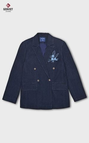 Áo Khoác Jeans Nữ 1 Lớp TK1223J08889