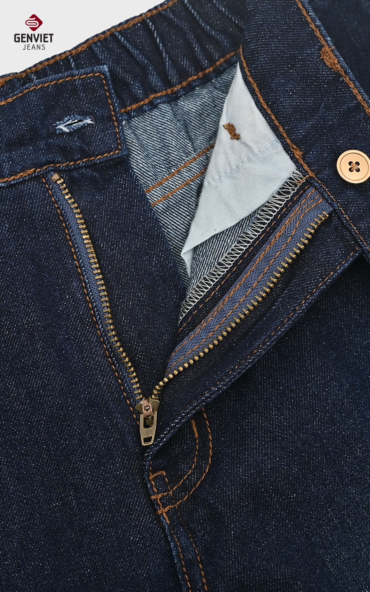  Quần dài nữ GENVIET JEANS S251.G.TQ1232J08885 