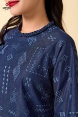 Áo Dài Jeans Nữ TT6224J08826