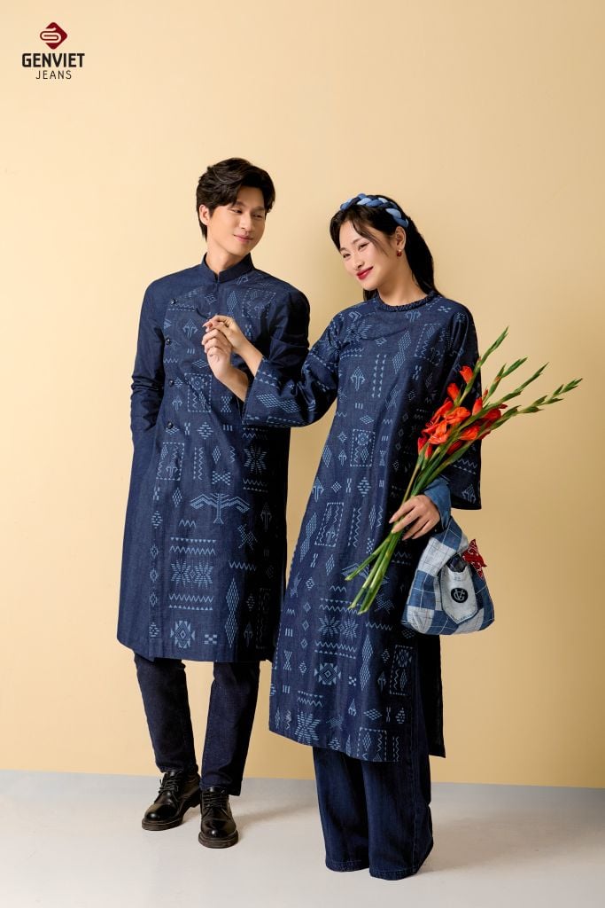 Áo Dài Jeans Nam TT6124J08838