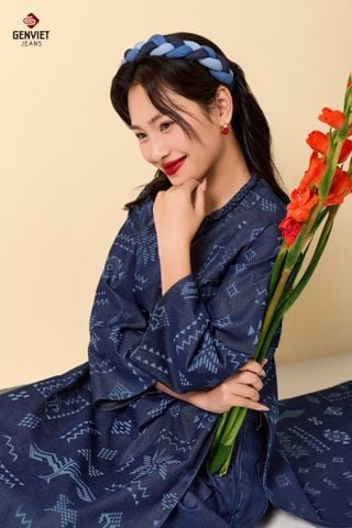 Áo Dài Jeans Nữ TT6224J08826