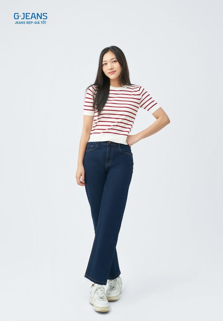 Quần Jeans Nữ Ống Đứng DQ1209J08782